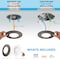 Luxrite 3-4 Inch LED Flush Mount & Recessed Light 5CCT 650LM Dimmable J-Box or 4 Recessed Can Bronze, 4PK LR24980 LR24982-4PK - alternate 8